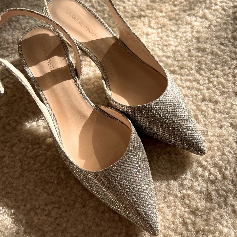 Stuart Weitzman Slingback Sandal (size 4, 5)